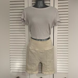 Spiritual Gangster ribbed biker shorts size M/L